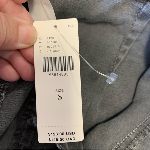 Amadi Anthropologie High Rise Straight Leg Utility Lindy Pants In Carbon S NWT! - Picture 13 of 15